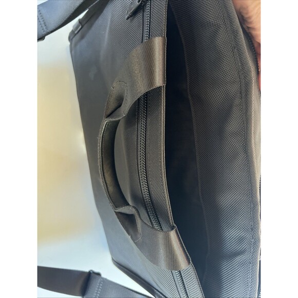 Tumi Alpha Expandable Laptop 17 Inch Briefcase Bag Ballistic Nylon Black 26114DH - Picture 15 of 15